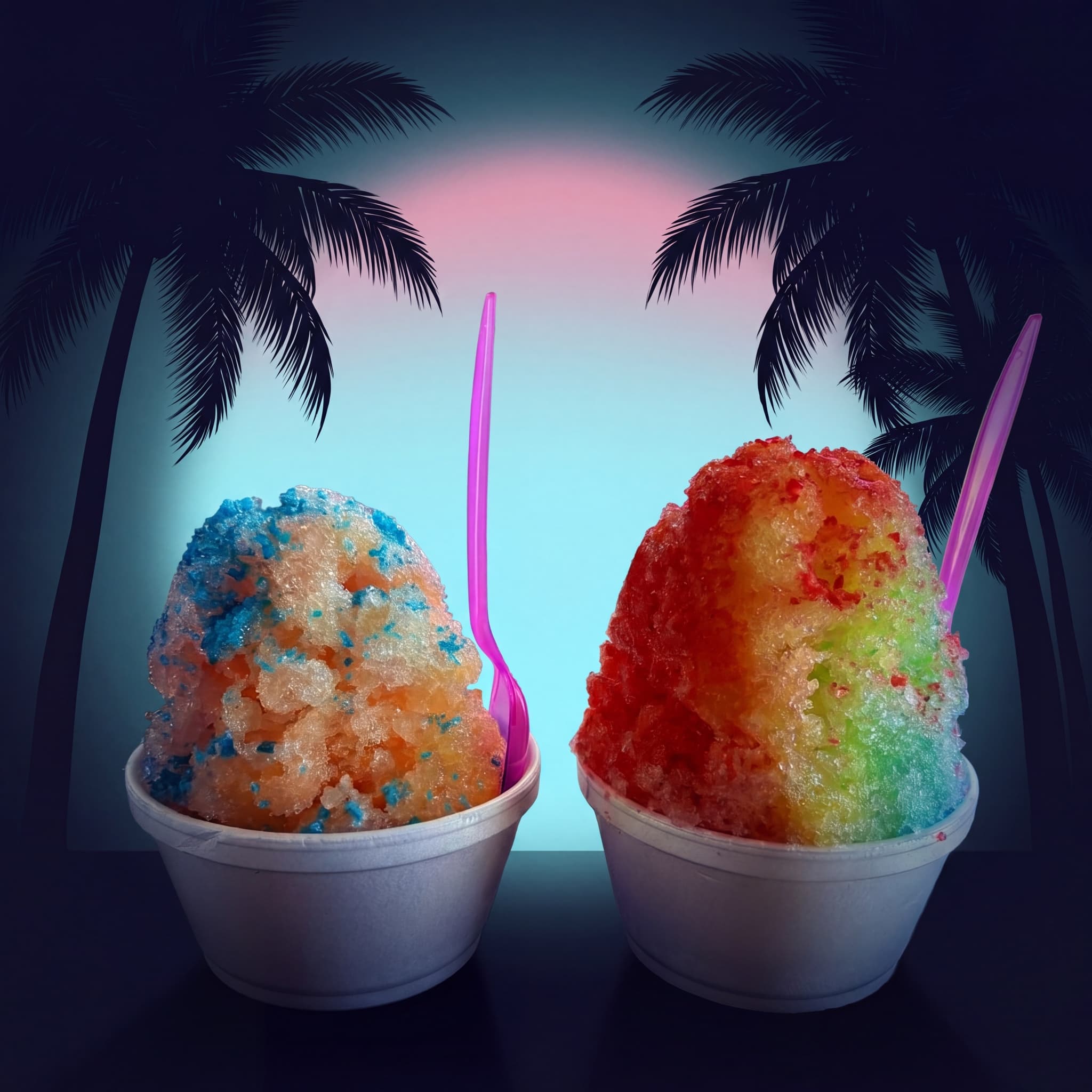 Rainbow Shaved Ice